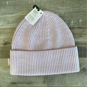 Lululemon Ribbed Merino Wool Blend Knit Beanie - NWT